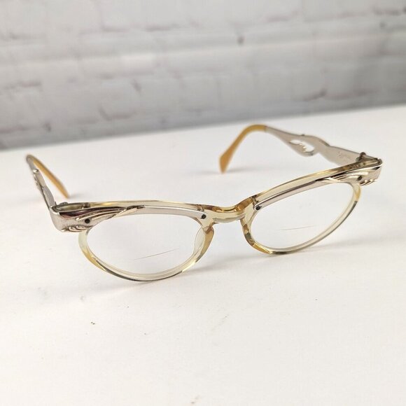 Vintage 50s Women's Cat Eye Glasses - Picture 16 of 16